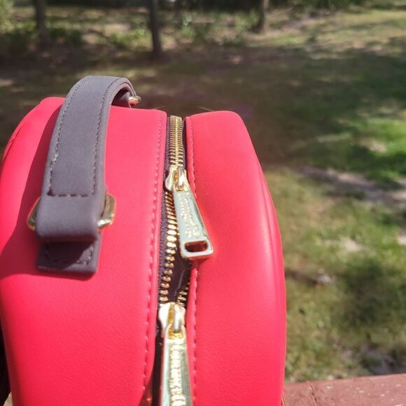 Loungefly Mini Backpack Disney Pixar Alien Remix Faux Leather Red 11.5" NWT - Picture 13 of 16